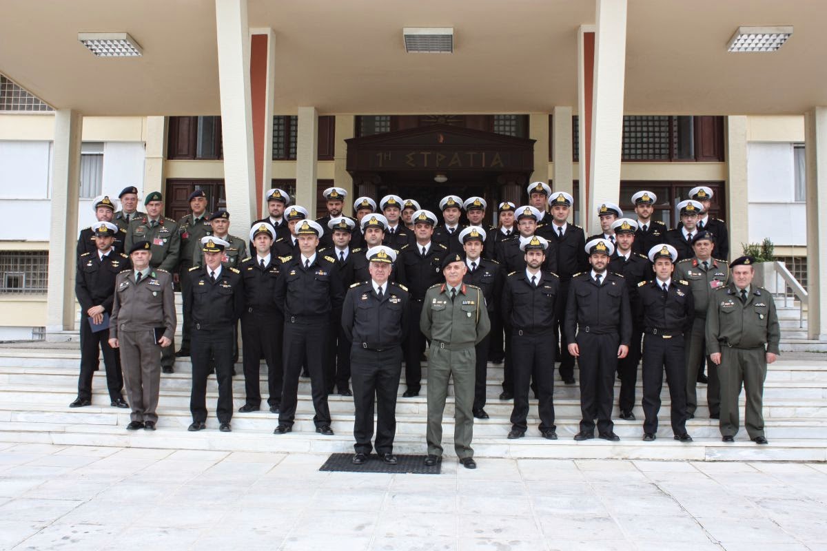 Στην 1η Στρατιά η Σχολή Διοίκησης Επιτελών Πολεμικού Ναυτικού - Φωτογραφία 1