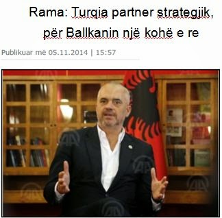 Πρωθυπουργός Αλβανίας: Η Τουρκία είναι στρατηγικός εταίρος της χώρας μας - Φωτογραφία 1
