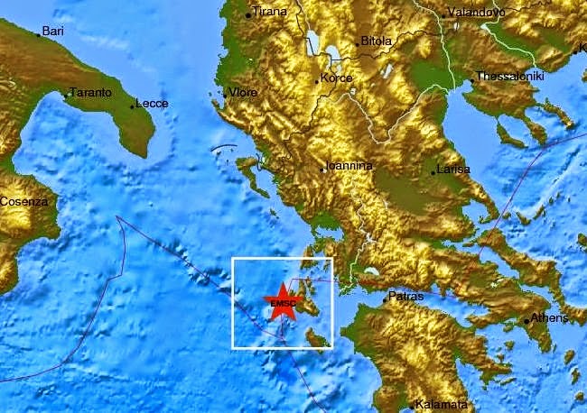 Σεισμός 4,8 Ρίχτερ τρομοκράτησε την Κεφαλονιά - Φωτογραφία 1