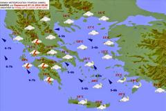 ΑΠΟ ΤΟ ΜΕΣΗΜΕΡΙ Ραγδαία επιδείνωση του καιρού - Ερχονται ισχυρές καταιγίδες και θυελλώδεις άνεμοι