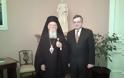 Συνάντηση ΥΦΥΠΕΞ Άκη Γεροντόπουλου με τον Οικουμενικό Πατριάρχη Βαρθολομαίο στην Βιέννη