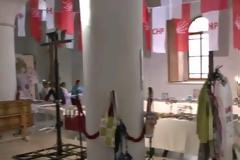 Έστησαν παζάρι μέσα στην εκκλησία του Αγίου Χαράλαμπου στον Τσεσμέ!