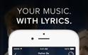 MusiXmatch Music Lyrics Player:  AppStore free