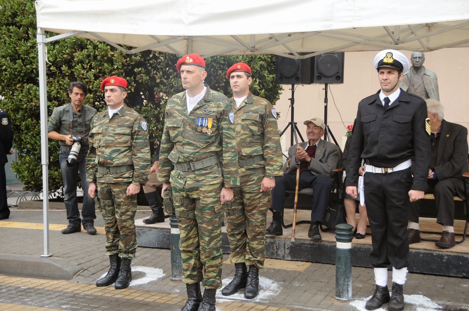 Παρουσία ΥΦΕΘΑ Ιωάννη Λαμπρόπουλου στις Εκδηλώσεις για το Ολοκαύτωμα του Αρκαδίου - Φωτογραφία 6