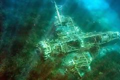 Μαγεία στα νερά της Ηρακλειάς - Το βυθισμένο γερμανικό υδροπλάνο που τρελαίνει τους τουρίστες