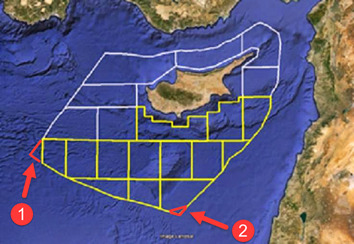 ΑΟΖ Κύπρου: Ένας χάρτης ΑΟΖ χωρίς νόημα. Για να περνάει η ώρα… - Φωτογραφία 1