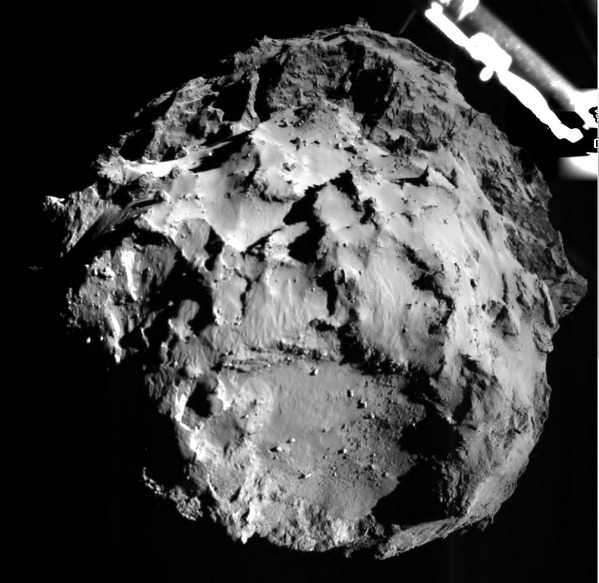 Οι πρώτες εικόνες που πήρε το ρομπότ Philae από τον κομήτη Τσούρι - Φωτογραφία 2