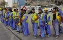 Καμία πρόοδος στις συνθήκες εργασίας στο Κατάρ