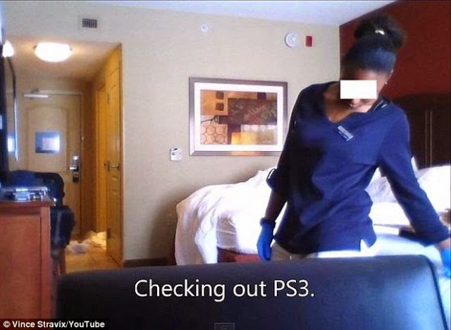 Απίστευτο βίντεο: Δείτε τι κάνει η καμαριέρα όταν λείπετε από το δωμάτιο ξενοδοχείου - Φωτογραφία 3