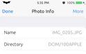 Photo Info: Cydia tweak free....όλες οι πληροφορίες των εικόνων σας - Φωτογραφία 3