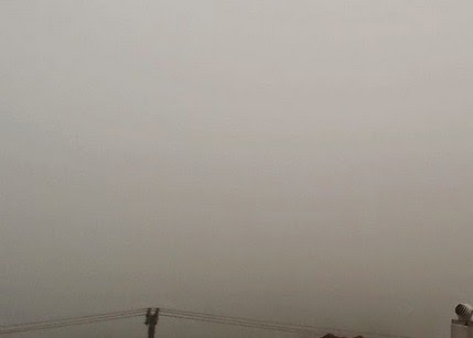 «Ορατότης μηδέν» λόγω ομίχλης από το πρωί στα Γιάννενα! - Φωτογραφία 1