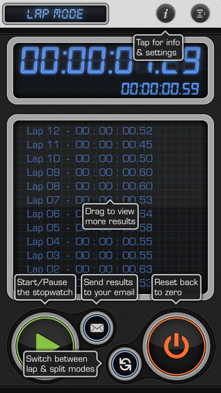 Stopwatch & Timer: AppStore free today - Φωτογραφία 4