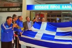 Έφτασε στα Χανιά η Εθνική Ελλάδος...