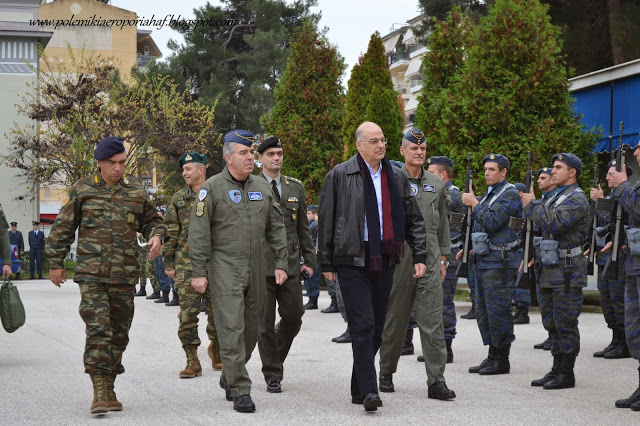 Επίσημη επίσκεψη Υπουργού Εθνικής Άμυνας στο Αρχηγείο Τακτικής Αεροπορίας - Φωτογραφία 2