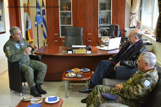 Επίσημη επίσκεψη Υπουργού Εθνικής Άμυνας στο Αρχηγείο Τακτικής Αεροπορίας - Φωτογραφία 5