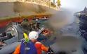 ΠΡΑΓΜΑΤΙΚΗ ΝΑΥΜΑΧΙΑ μεταξύ της Greenpeace και του ισπανικού πολεμικού ναυτικού - Τραυματίστηκαν 4 κοπέλες της οργάνωσης [video]