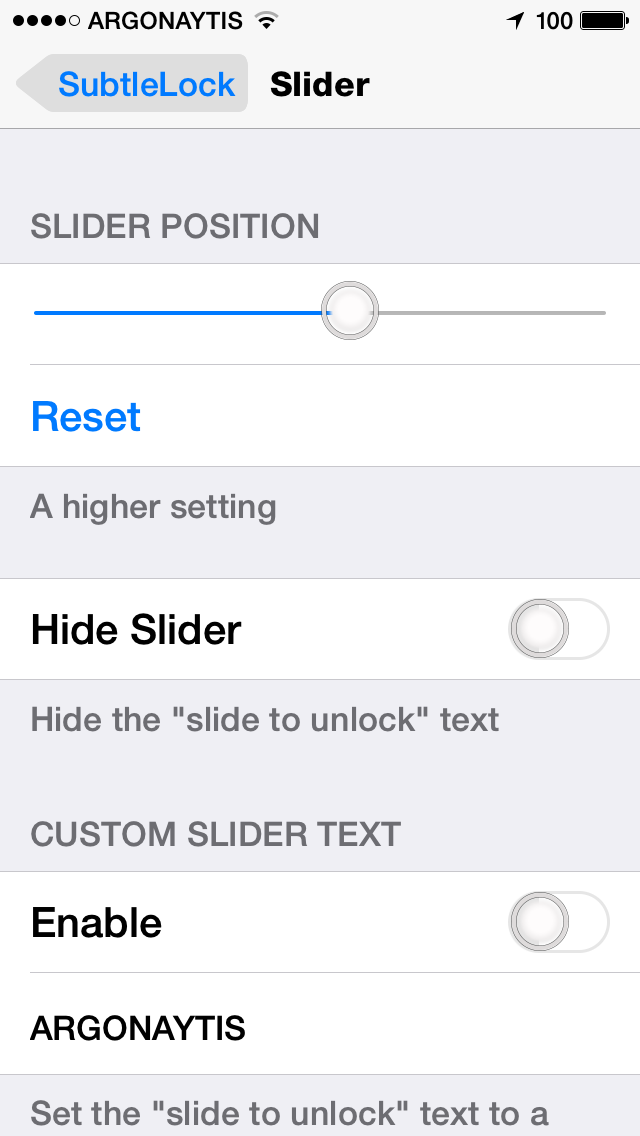 SubtleLock (iOS 8): Cydia tweak new free (beta) - Φωτογραφία 3
