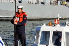 Επίσκεψη ΥΕΘΑ Νίκου Δένδια στο Αρχηγείο Στόλου και σε Πολεμικά πλοία στο Ναύσταθμο Σαλαμίνος
