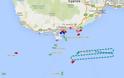Οι βάρβαροι συνεχίζουν - Τρια τουρκικά πολεμικά πλοία και το Μπαρμπαρός κοντά στον Ονασαγόρα