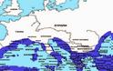 Xάρτης που περιλαμβάνει τις αρχαίες Ελληνικές αποικίες μέχρι τον 2ο αιώνα π.Χ. - Φωτογραφία 1