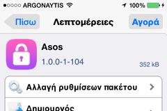 Asos: Cydia tweak new v1.0.0-1-104 ($0.99)