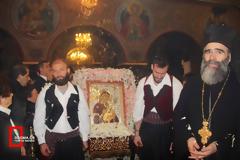 5617 - Σήμερα στην Αθήνα πλήθος κόσμου υποδέχθηκε την Εικόνα της Παναγίας της Φοβεράς Προστασίας από την Ιερά Μονή Κουτλουμουσίου Αγίου Όρους