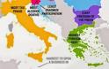 Ο χάρτης με τα στραβά και ανάποδα της Ευρώπης: Σε ποιο τομέα η Ελλάδα είναι χειρότερη από όλους