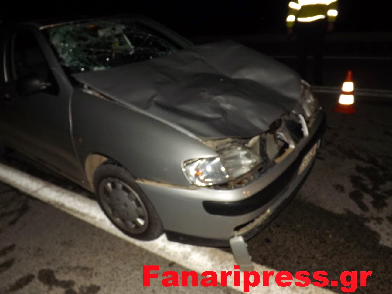 Τροχαίο ατύχημα στο Μποτάρι εξ αιτίας… αγελάδας! [photos] - Φωτογραφία 2