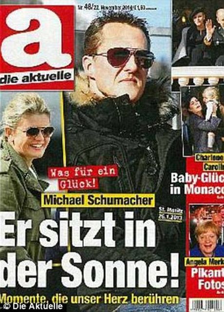 ΠΟΣΟ ΚΡΙΜΑ! Εξώφυλλο περιοδικού μας δείχνει πως είναι σήμερα ο Σουμάχερ! [photo] - Φωτογραφία 2