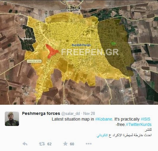 Νέος χάρτης - Πέσμεργκα: Πρακτικά ελευθερώθηκε το Κομπάνε. Το ΒΑΣΙΚΟ κέρδος από το θρίαμβο - Φωτογραφία 2