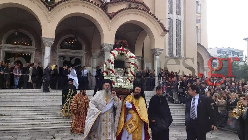 Πάτρα: Ολοκληρώθηκε η λιτάνευση της κάρας του Αγίου Ανδρέα - Φωτογραφία 2