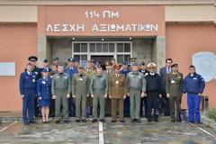 Επίσκεψη Ακολούθων Άμυνας στην 114ΠΜ