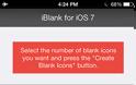 iBlank for iOS 7 and iOS8: Cydia free update v5.1 - Φωτογραφία 2