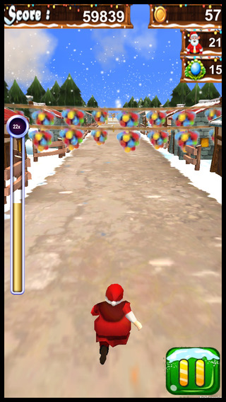3D Santa Run & Christmas Racing: AppStore free new game - Φωτογραφία 7