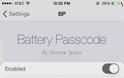 Battery Passcode: Cydia tweak new free...ένας πρότυπος τρόπος για να κλειδώσετε την συσκευή σας