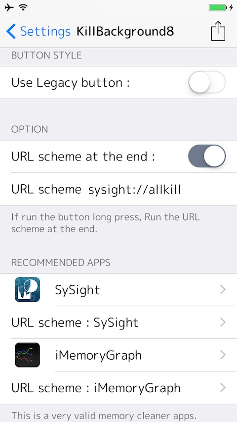 KillBackground8 (iOS 7 & 8): Cydia tweak new free - Φωτογραφία 3