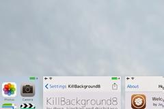 KillBackground8 (iOS 7 & 8): Cydia tweak new free