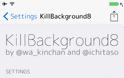 KillBackground8 (iOS 7 & 8): Cydia tweak new free - Φωτογραφία 2