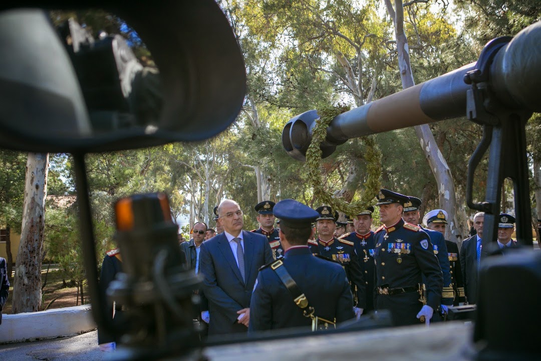 Χαιρετισμός ΥΕΘΑ Νίκου Δένδια στον εορτασμό της Προστάτιδας του Πυροβολικού Αγ. Βαρβάρας - Φωτογραφία 11