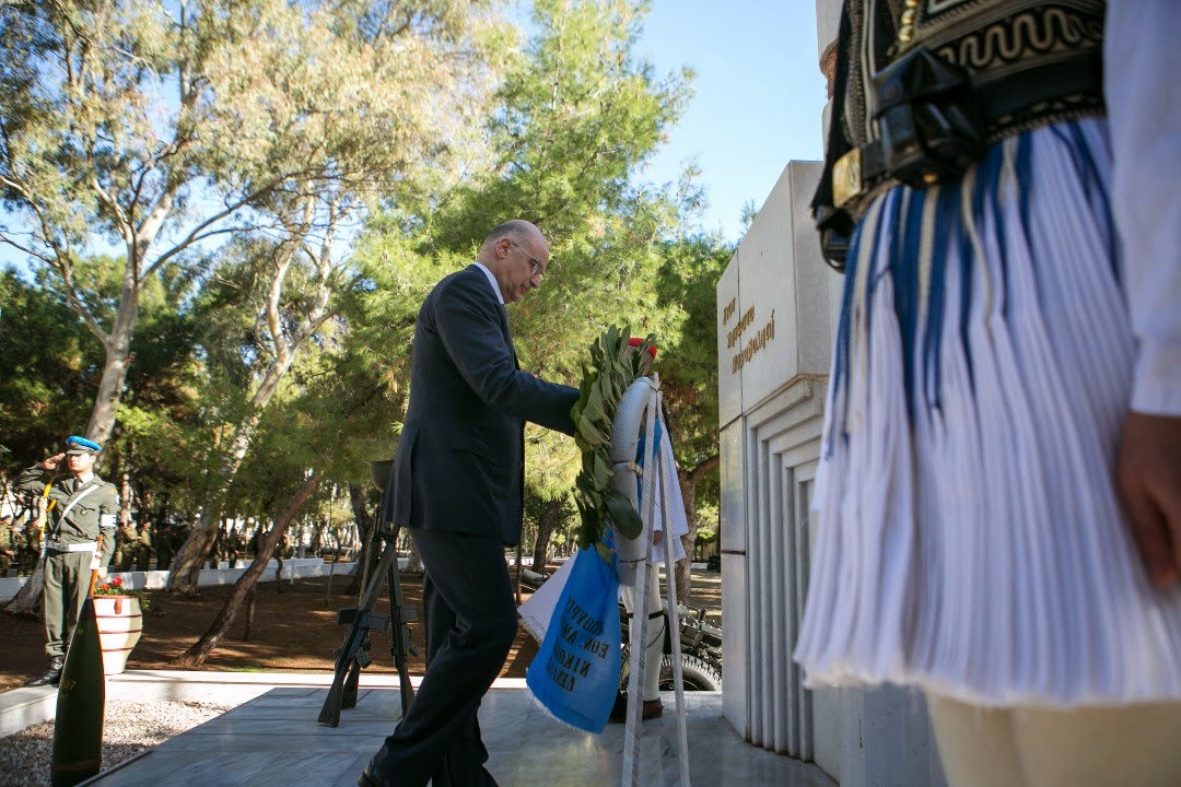 Χαιρετισμός ΥΕΘΑ Νίκου Δένδια στον εορτασμό της Προστάτιδας του Πυροβολικού Αγ. Βαρβάρας - Φωτογραφία 4