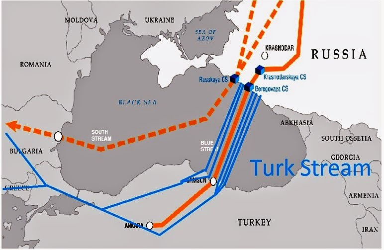 Turk Stream: Ο πόλεμος των αγωγών στην Νοτιοανατολική Μεσόγειο - Φωτογραφία 1