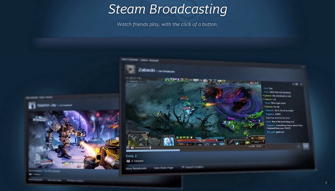 Η Valve με το Steam Broadcasting θέλει νέα εποχή - Φωτογραφία 1