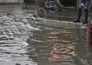 Πλημμύρισε η Μύρινα στην Λήμνο, από την έντονη βροχόπτωση - Φωτογραφία 1