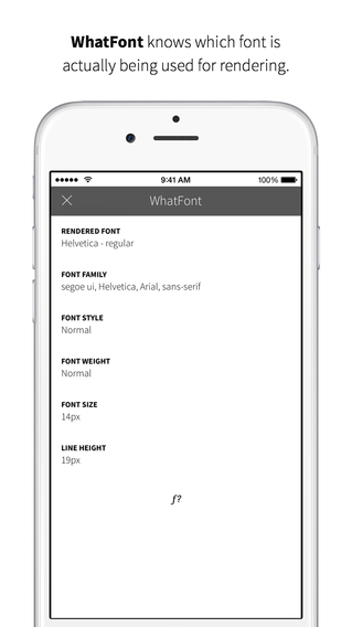WhatFont: AppStore free new....εντοπίστε τις σωστές γραμματοσειρές χωρίς jailbreak - Φωτογραφία 7