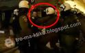Άγριος ξυλοδαρμός συλληφθέντα από αστυνομικό μπροστά στην κάμερα