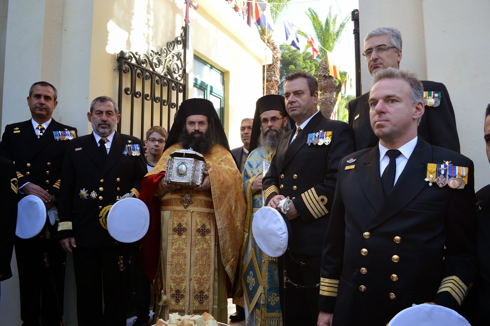 Η εορτή του Αγίου Νικολάου στο Ναύσταθμο Σαλαμίνας - Φωτογραφία 1