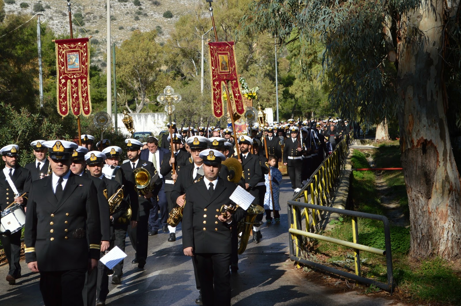 Η εορτή του Αγίου Νικολάου στο Ναύσταθμο Σαλαμίνας - Φωτογραφία 4