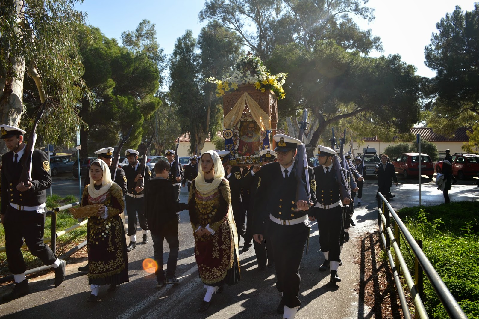 Η εορτή του Αγίου Νικολάου στο Ναύσταθμο Σαλαμίνας - Φωτογραφία 6