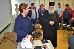 5703 - Το Βατοπαίδι ανταποκρίθηκε σε αίτημα του ΕΚΑΒ Θράκης και έκανε σημαντική δωρεά