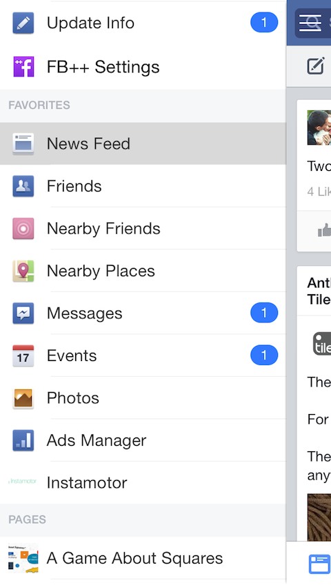 Facebook ++ : Cydia tweak new free - Φωτογραφία 2